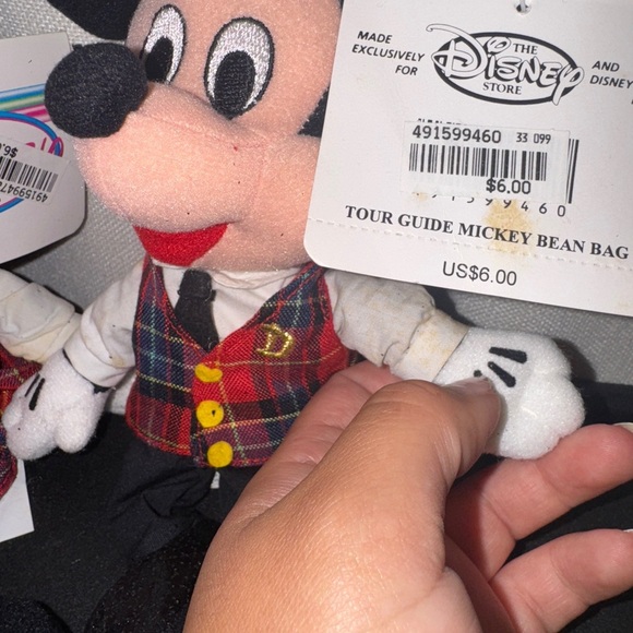 Vintage Disney Mickey and Minnie Tour Guide Plush - Picture 6 of 9